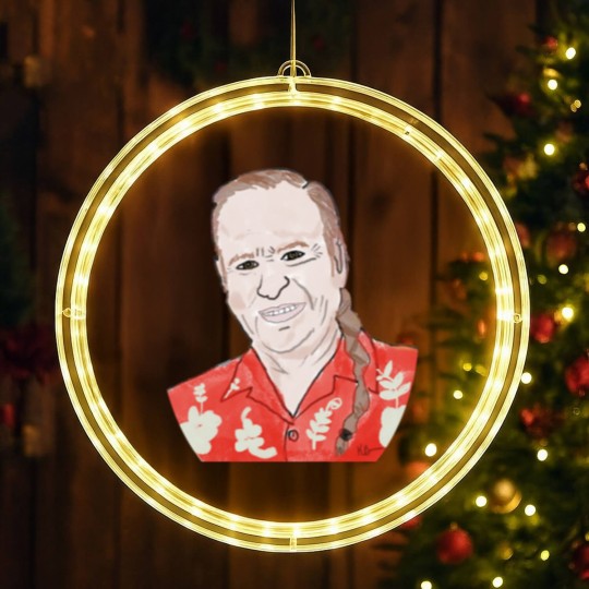 Discover Stone Pony - White Sox - LED Christmas Window Lights