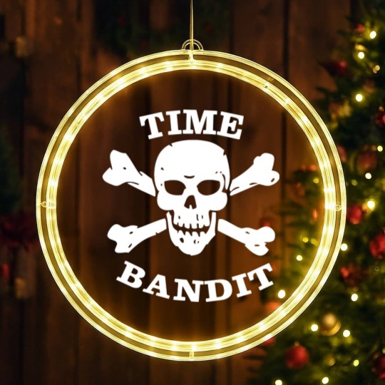 Discover Time Bandit LED Christmas Window Lights