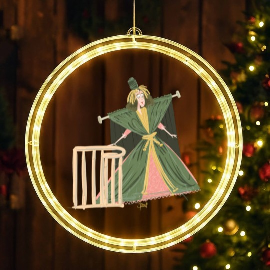 Discover The Gone With the Wind curtain dress - Sketch - LED Christmas Window Lights