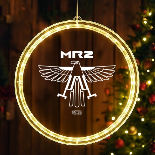 Discover MR2 - Screaming Chicken Plain - Mr2 Roadster M Emblem - LED Christmas Window Lights