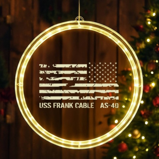Discover USS Frank Cable - Uss Frank Cable - LED Christmas Window Lights