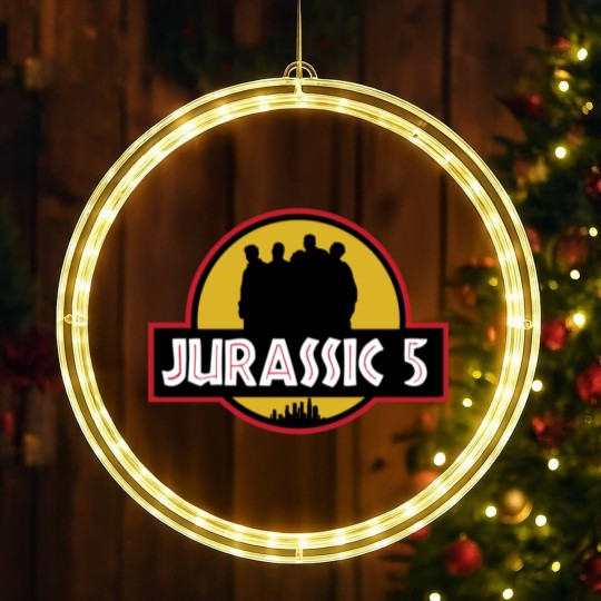 Discover J5 Park - Jurassic 5 - LED Christmas Window Lights