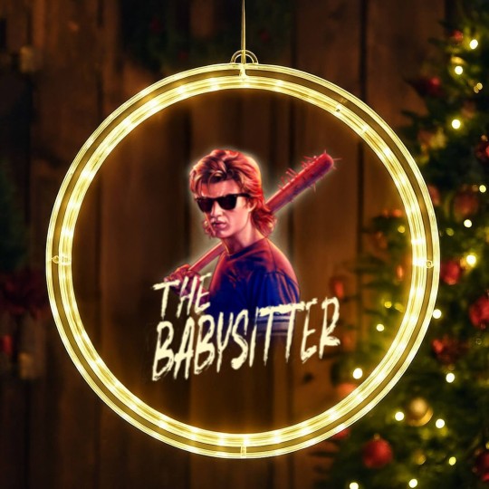 Discover Netflix Stranger Things Steve The Babysitter Portrait LED Christmas Window Lights