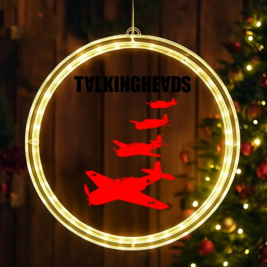 Discover Talking Heads LED Christmas Window Lights