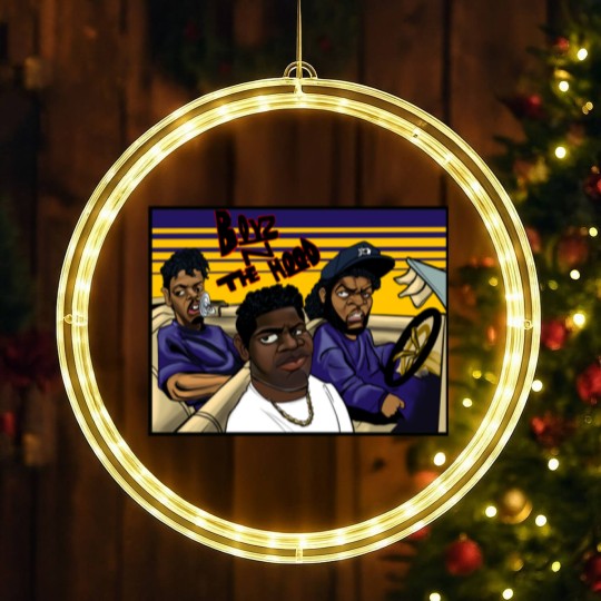 Discover BoyzNdaHOOOD - Boyz N The Hood - LED Christmas Window Lights