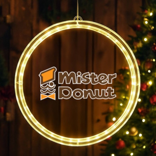 Discover Mister Donut - Mister Donut - LED Christmas Window Lights
