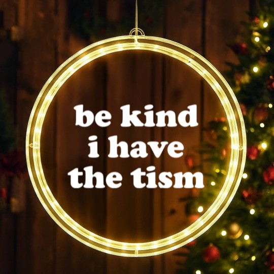 Discover Be Kind I Have The Tism LED Christmas Window Lights
