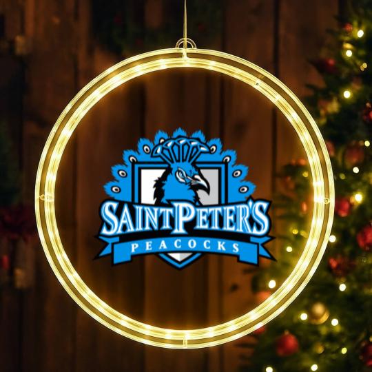 Discover Saint Peter’s Peacocks LED Christmas Window Lights