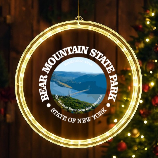 Discover Bear Mountain SP - Bear Mountain State Park - LED Christmas Window Lights