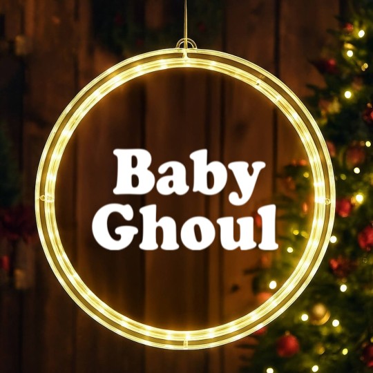 Discover Baby Ghoul - Cooper Font - LED Christmas Window Lights
