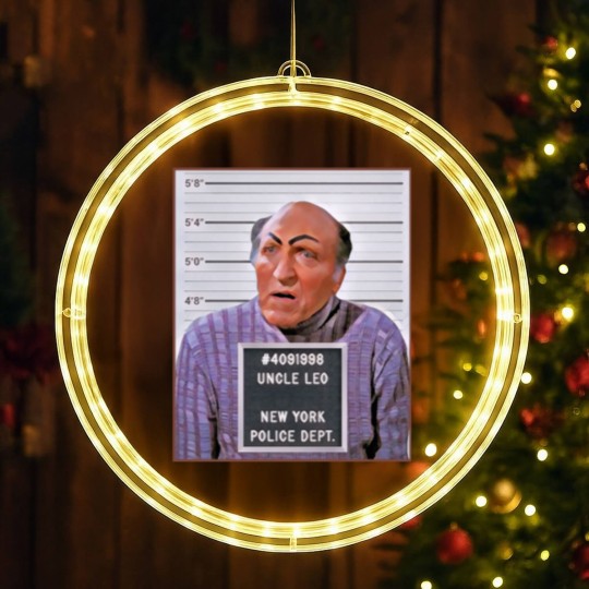 Discover Uncle Leo Mugshot - Seinfeld - LED Christmas Window Lights