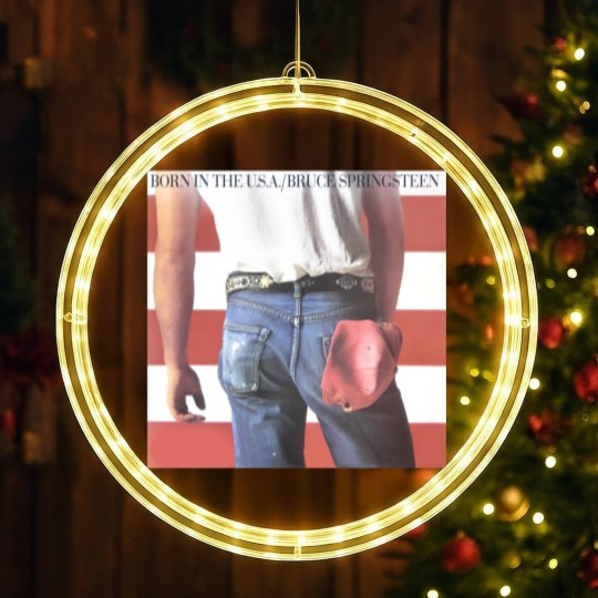 Discover Bruce Springsteen Born In The USA Rock LED Christmas Window Lights LED Christmas Window Lights
