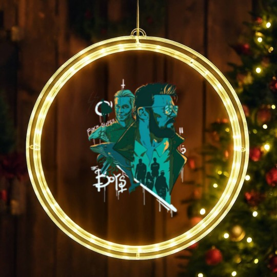 Discover The Boys and Homelander - The Boys - LED Christmas Window Lights
