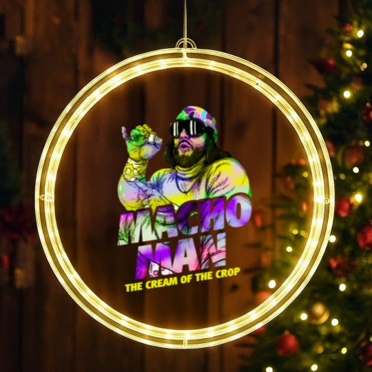 Discover Randy Macho Man - Macho Man - LED Christmas Window Lights