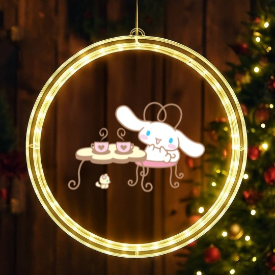 Discover Cinnamoroll Cafe LED Christmas Window Lights