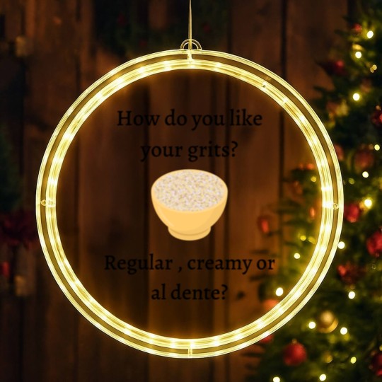 Discover How do you like your grits? - My Cousin Vinny - LED Christmas Window Lights