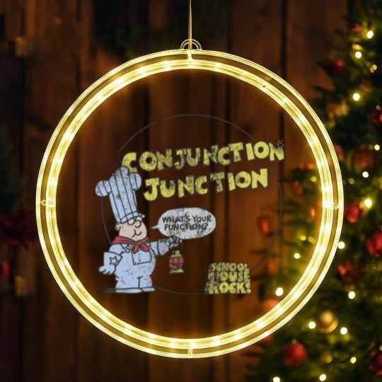 Discover Schoolhouse Rock Conjunction Junction LED Christmas Window Lights