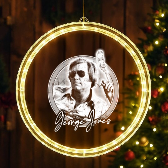 Discover George Jones / Retro Style Fan Design - George Jones - LED Christmas Window Lights