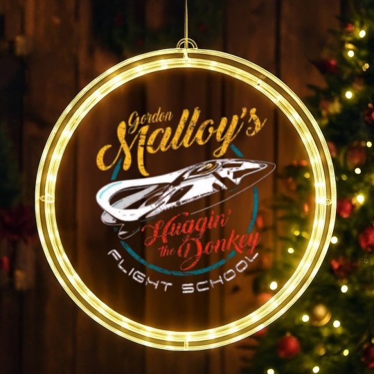 Discover Gordon Malloy's Flight School - The Orville - LED Christmas Window Lights