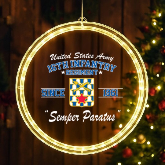 Discover 16Th Infantry Regiment LED Christmas Window Lights