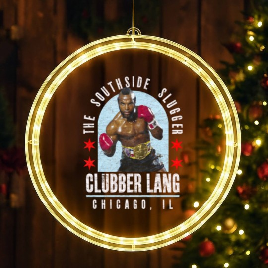 Discover Clubber Lang: The Southside Slugger (Distressed) - Clubber Lang - LED Christmas Window Lights