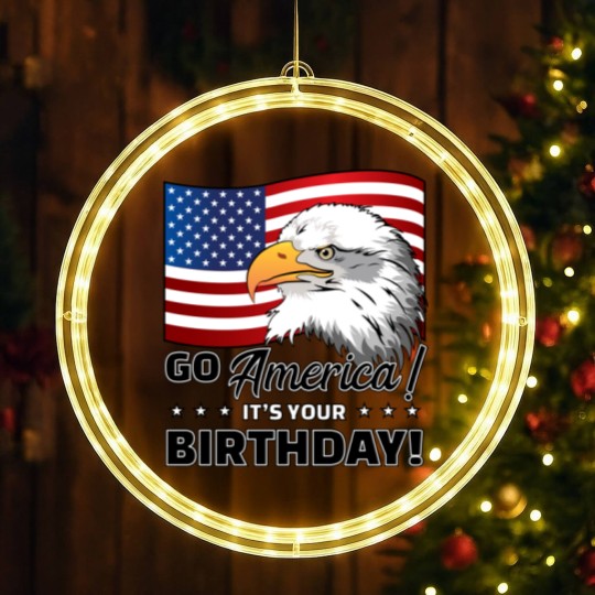 Discover 4th of July American Flag Eagle - 4th Of July - LED Christmas Window Lights