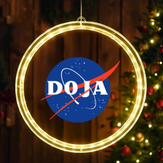 Discover Doja Cat Nasa, LED Christmas Window Lights, Fan, Planet Album, Popular LED Christmas Window Lights, Gift For Him, Her, Hip Hop Lover LED Christmas Window Lights
