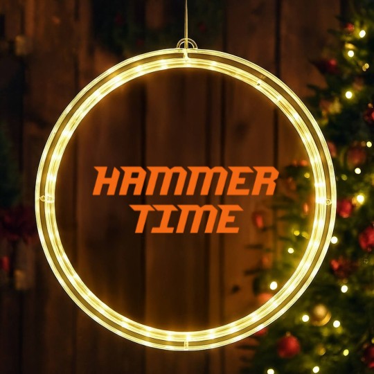 Discover Hammer Time orange - Hammer Time - LED Christmas Window Lights