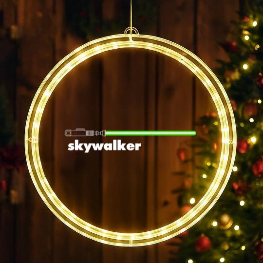 Discover Skywalker Green LED Christmas Window Lights