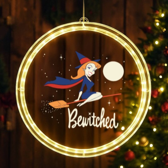 Discover bewitched vintage witchcraft LED Christmas Window Lights