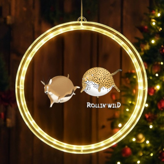 Discover Rollin' Wild - the chase LED Christmas Window Lights