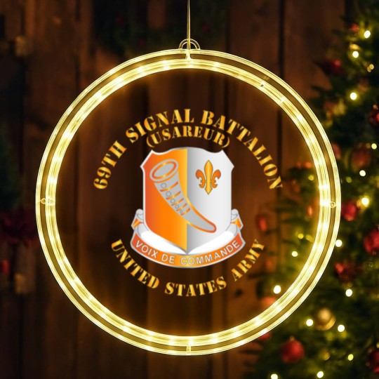 Discover Army 69th Signal Battalion USAREUR US Army LED Christmas Window Lights