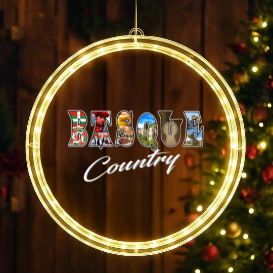 Discover basque country LED Christmas Window Lights