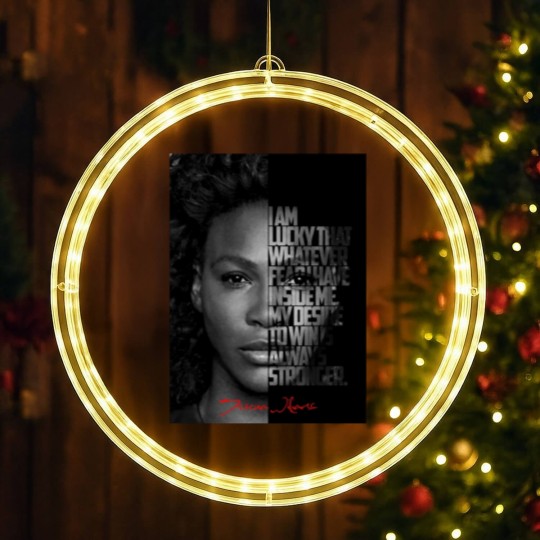 Discover Serena Williams LED Christmas Window Lights, Serena Williams Goat LED Christmas Window Lights