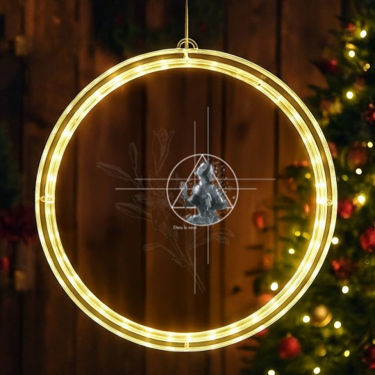 Discover Joan d'Arc - dark version LED Christmas Window Lights