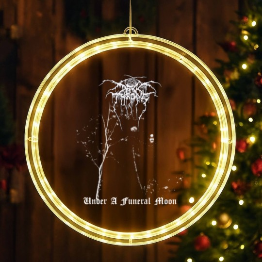 Discover Darkthrone Under A Funeral Moon | Black Metal - Darkthrone - LED Christmas Window Lights