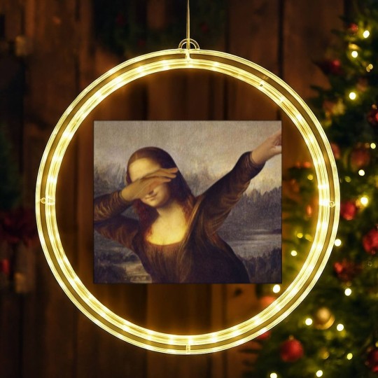Discover 3196 Mona Lisa Dabbing LED Christmas Window Lights