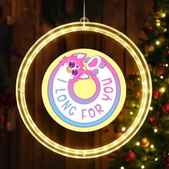 Discover I long for you - Long Furby - LED Christmas Window Lights