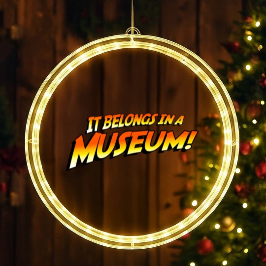 Discover It Belongs In A Museum! LED Christmas Window Lights