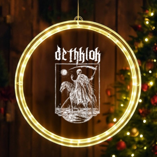 Discover Dethklok-Metalocalypse   | Essential LED Christmas Window Lights