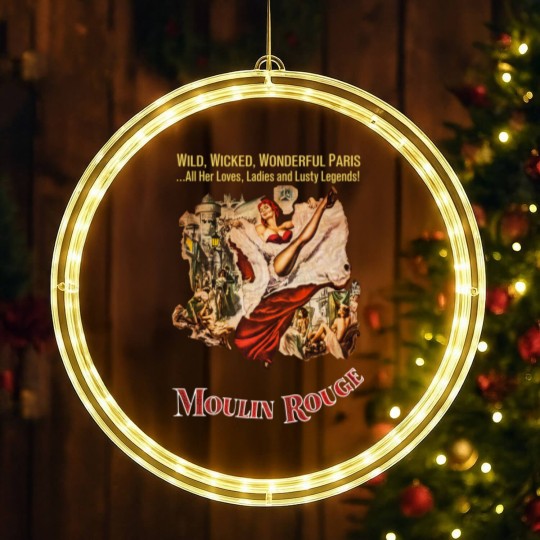 Discover Moulin Rouge V3 Poster Men LED Christmas Window Lights