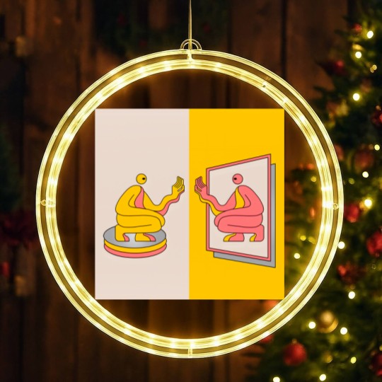 Discover DJ Seinfeld Mirrors LED Christmas Window Lights