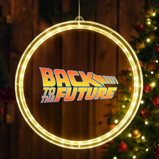 Discover Back to the Future LED Christmas Window Lights