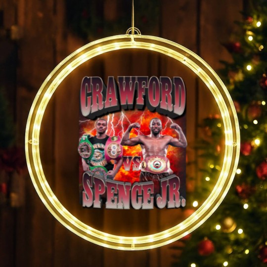 Discover Crawford vs Spence jr LED Christmas Window Lights