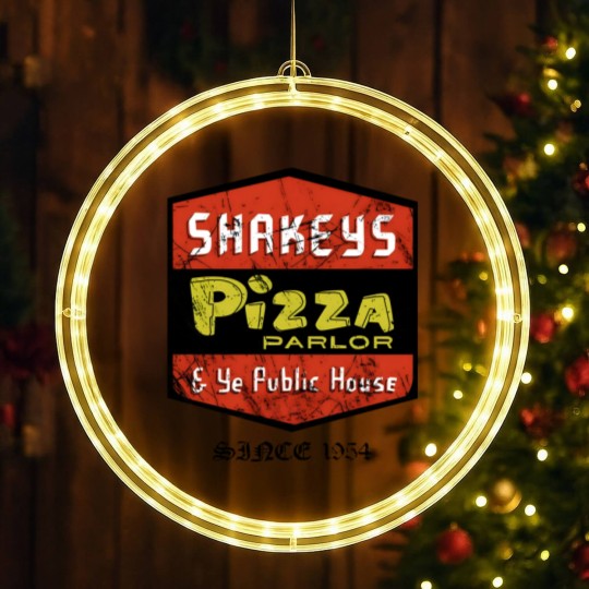 Discover Pizza LED Christmas Window Lights, Shakeys (vintage) Essential LED Christmas Window Lights, Shakeys Pizza Unisex Heavy Cotton LED Christmas Window Lights