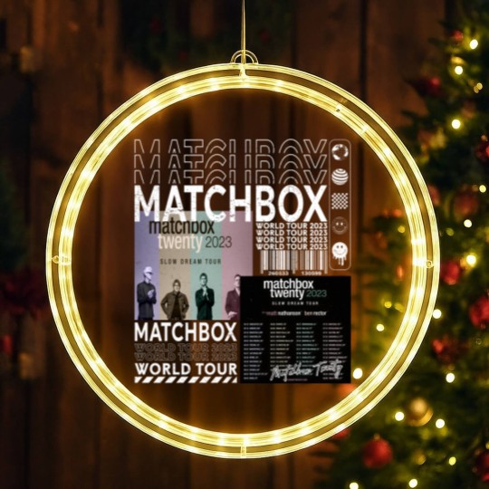 Discover Matchbox 20 Music LED Christmas Window Lights, Vintage Matchbox 20 LED Christmas Window Lights, Summer 2023 Tour Album