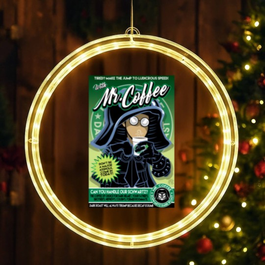Discover Mr. Coffee - Spaceballs - LED Christmas Window Lights