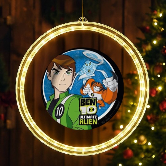 Discover quickly Ben 10 Ultimate Alien trouble LED Christmas Window Lights