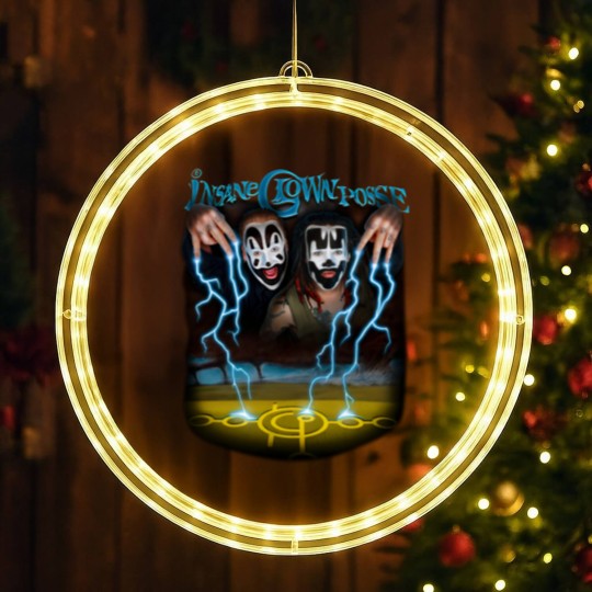 Discover Vintage ICP LED Christmas Window Lights - Insane Clown Posse