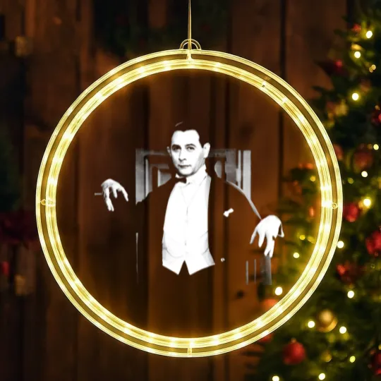 Discover Pee Wee Herman as Bela Lugosi Dracula - Pee Wee Herman - LED Christmas Window Lights
